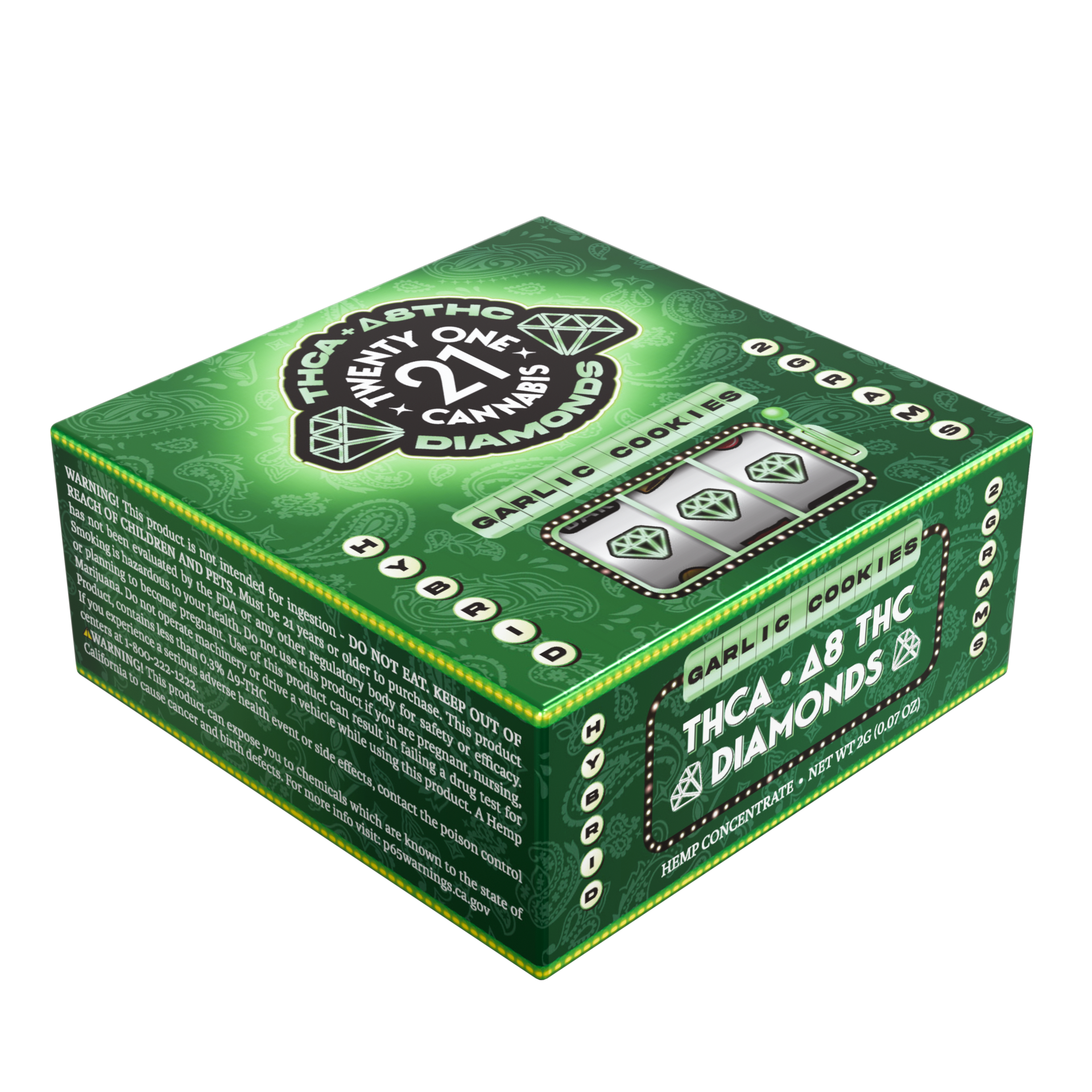 Twenty One Cannabis Diamonds 2g THCA
