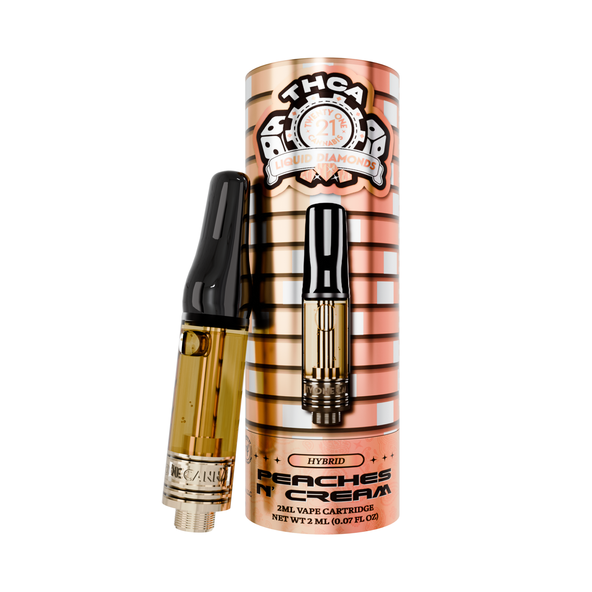 Twenty One Cannabis Vape Cartridge 2ml THCA