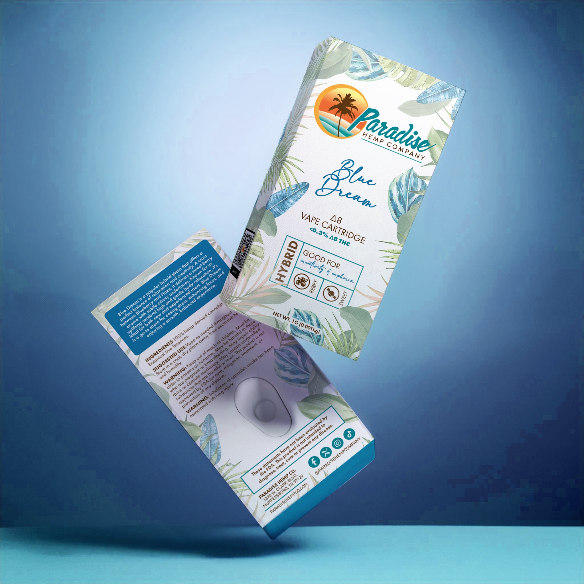 Paradise Delta-8 Vape Cartridges