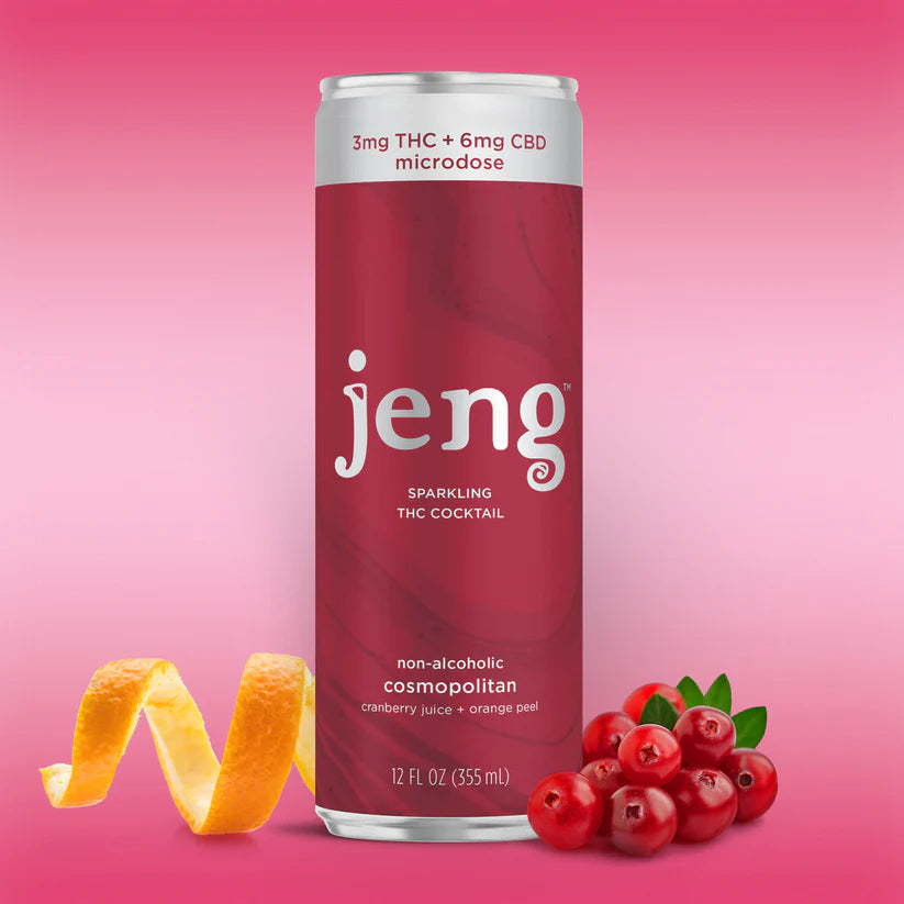 Jeng Sparkling THC Cocktails 3mg THC/6mg CBD