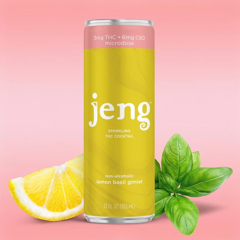 Jeng Sparkling THC Cocktails 3mg THC/6mg CBD