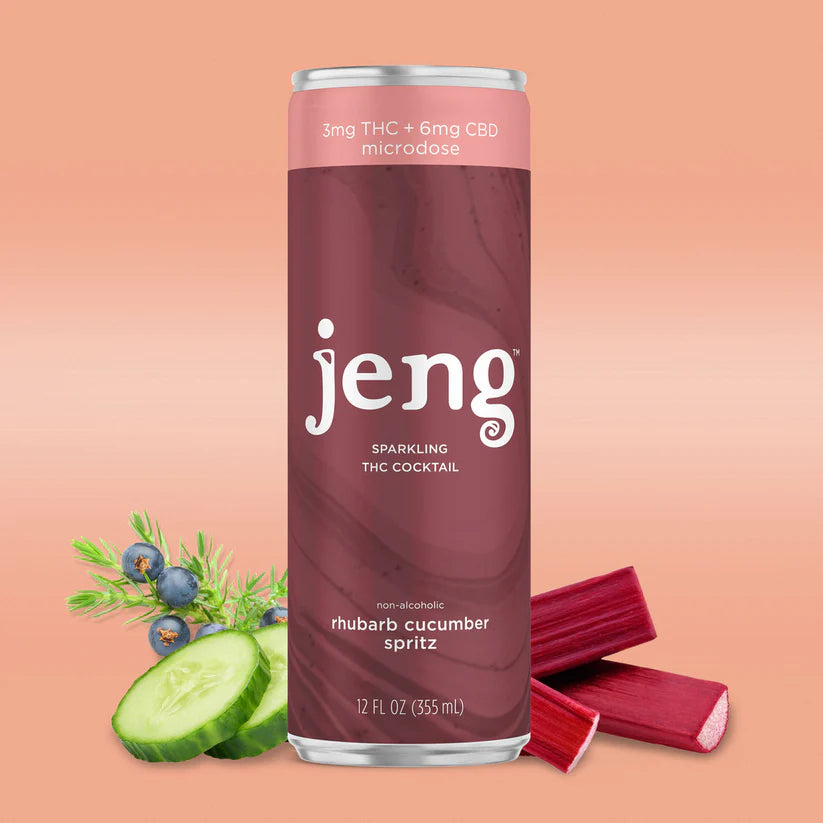 Jeng Sparkling THC Cocktails 3mg THC/6mg CBD