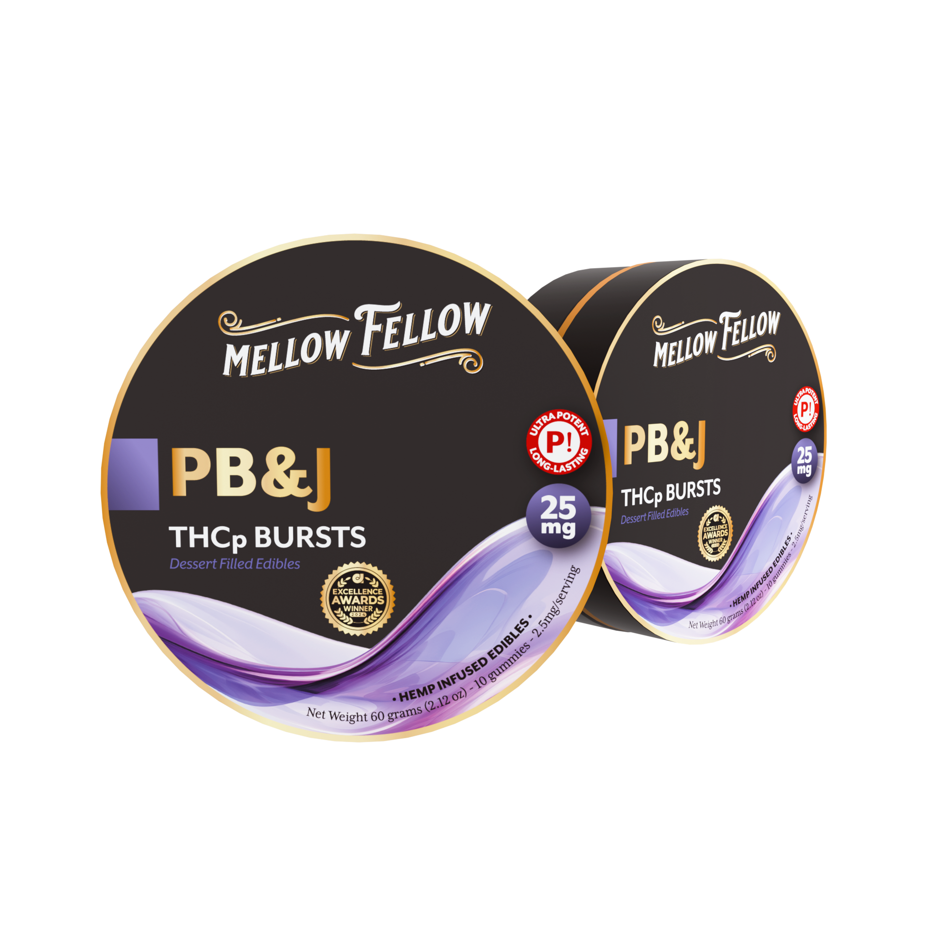Mellow Fellow THCp Burst Gummies