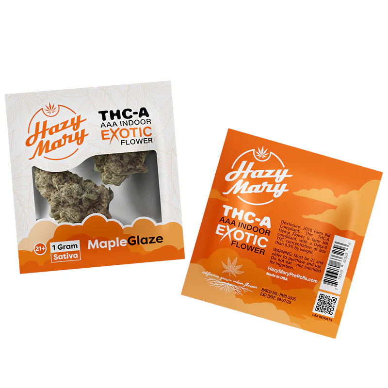 Hazy Mary's 1g THCa Exotics