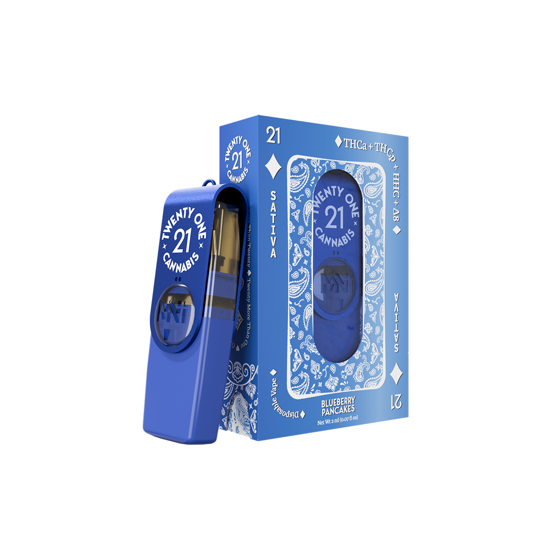 Twenty One Cannabis Vape Disposable 2ml THCA/THCP Paradise Hemp Company Twenty One Cannabis Vape Disposable 2ml THCA/THCP Paradise Hemp Company