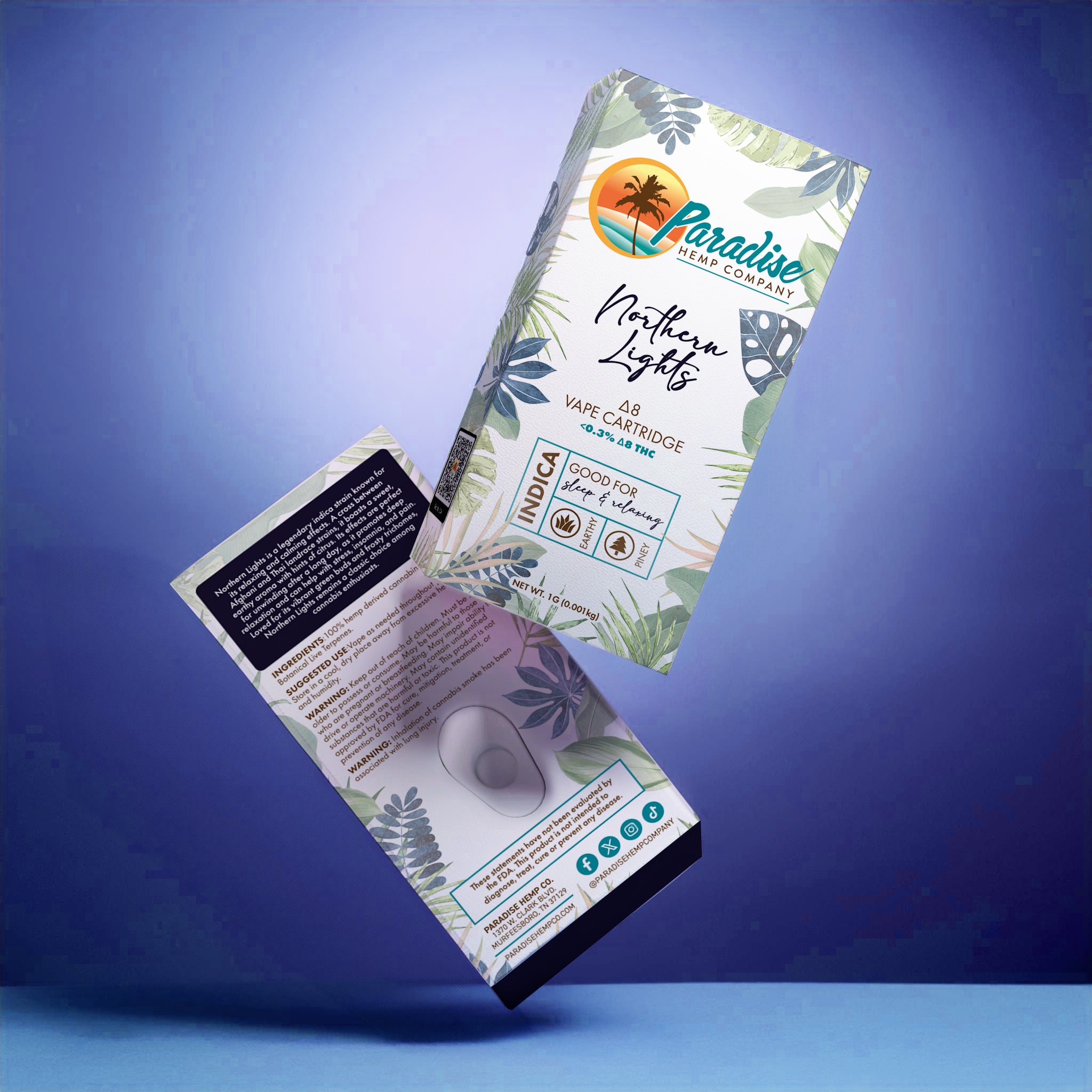 Paradise Delta-8 Vape Cartridges