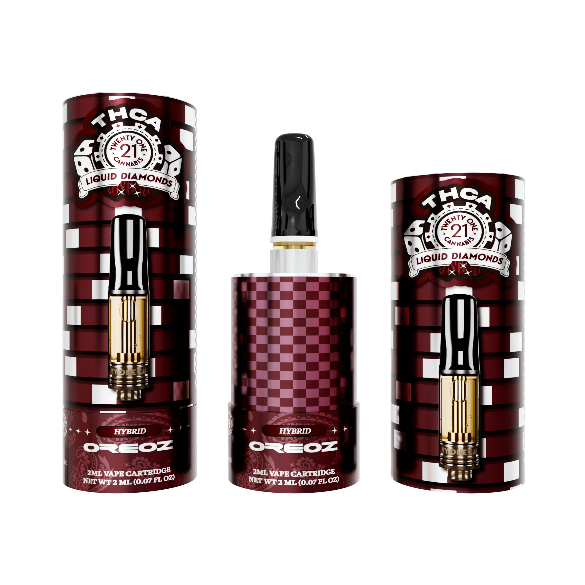 Twenty One Cannabis Vape Cartridge 2ml THCA
