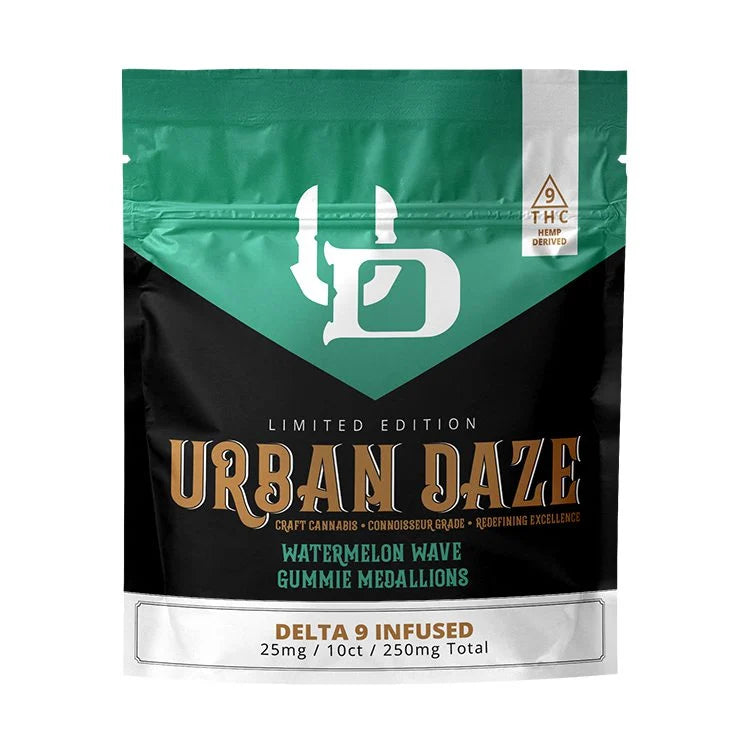Urban Daze Delta 9 Gummies - Premium Hemp-Derived Relaxation