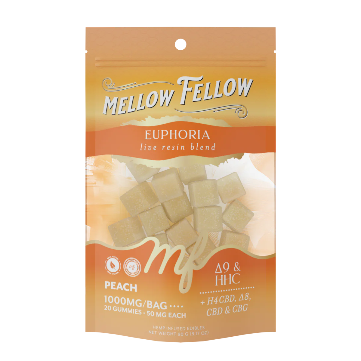 Mellow Fellow Live Resin M-Fusions Gummies