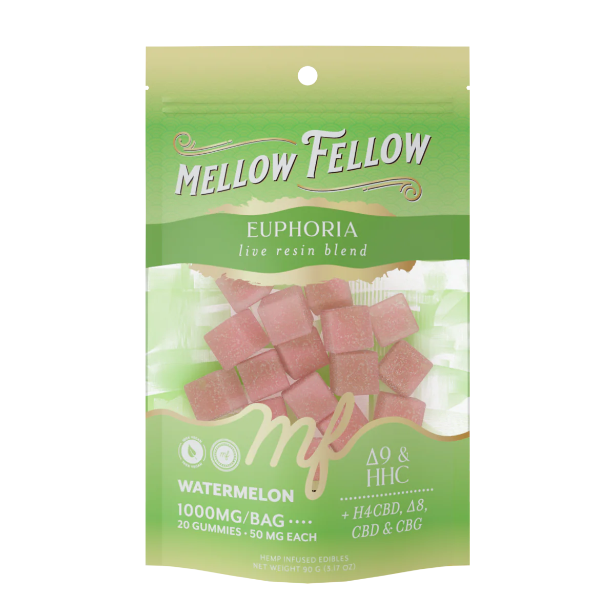 Mellow Fellow Live Resin M-Fusions Gummies