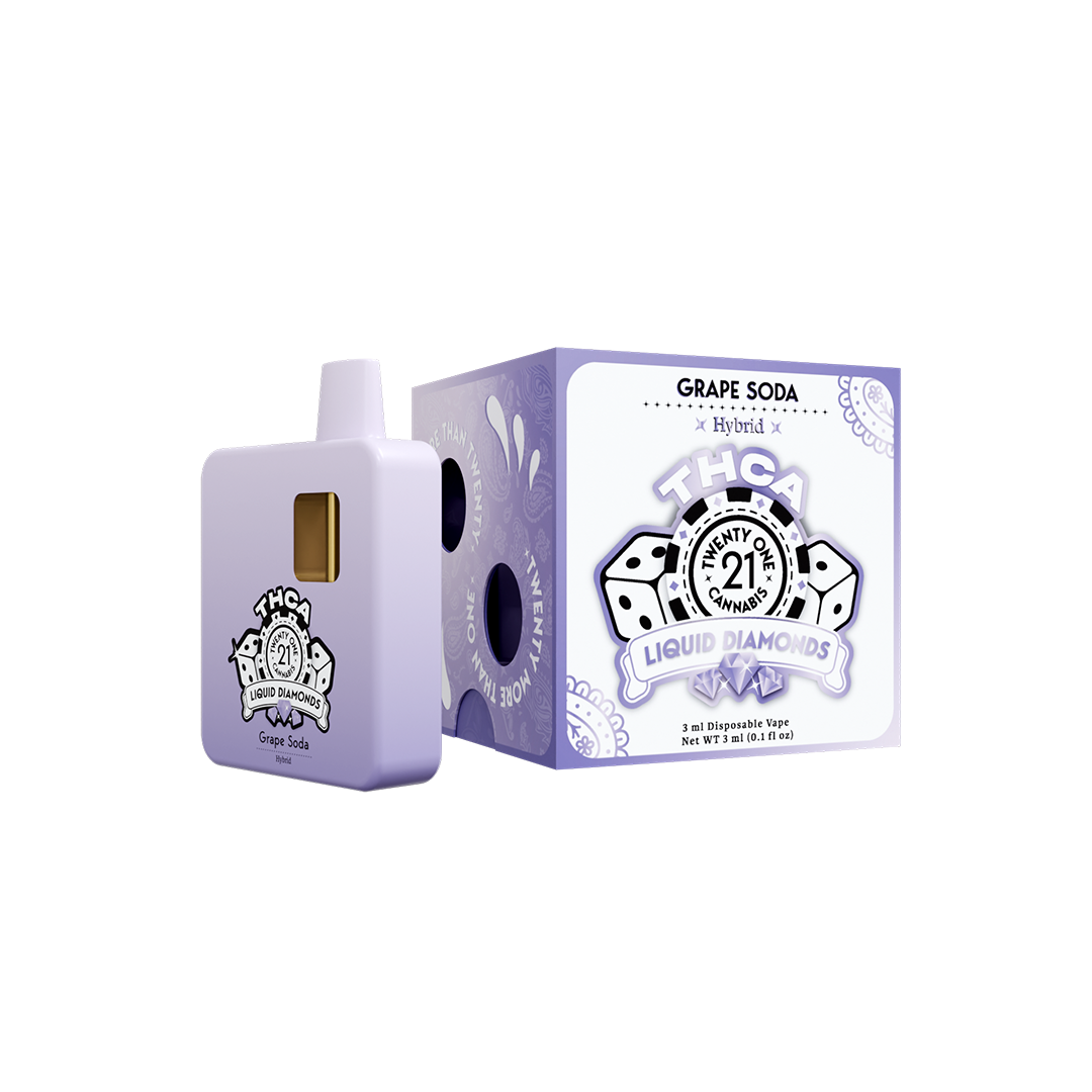 Twenty One Cannabis 3ml THCa Disposable Vape