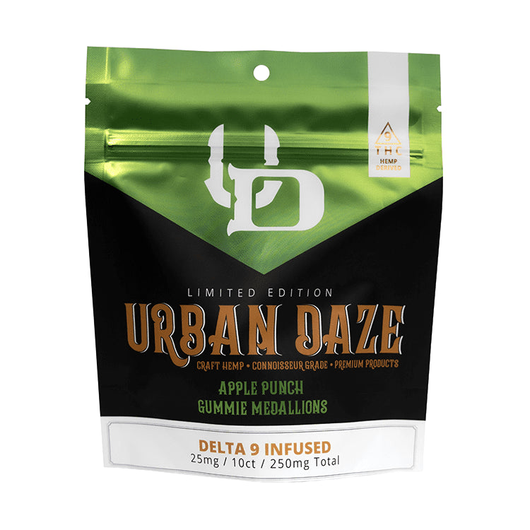 Urban Daze Delta 9 Gummies - Premium Hemp-Derived Relaxation
