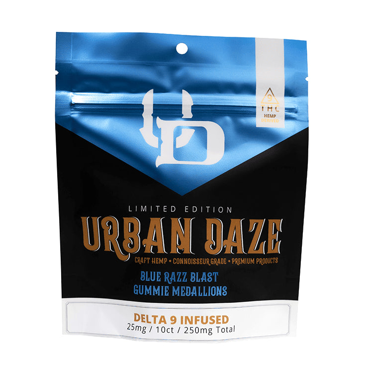 Urban Daze Delta 9 Gummies - Premium Hemp-Derived Relaxation