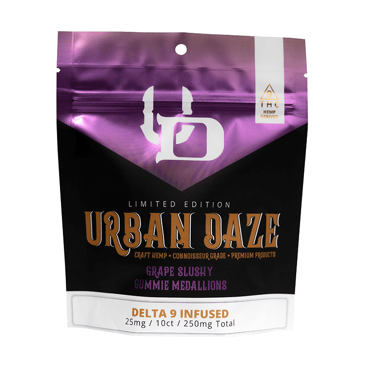 Urban Daze Delta 9 Gummies - Premium Hemp-Derived Relaxation