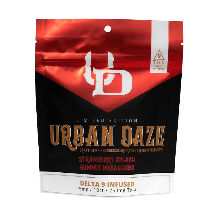 Urban Daze Delta 9 Gummies - Premium Hemp-Derived Relaxation